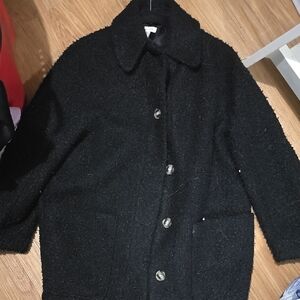 Black Wool Coat